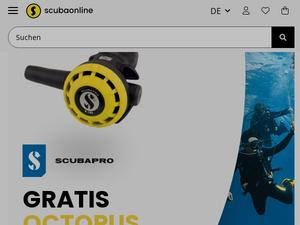 Scubaonline.de Gutscheine & Cashback im März 2024