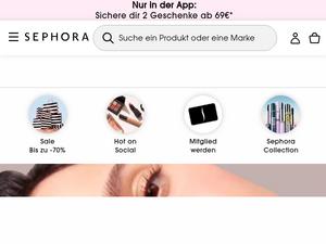 Sephora.de Gutscheine & Cashback im April 2024