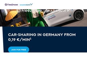 Share-now.com Gutscheine & Cashback im April 2024