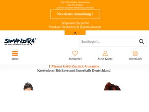 Simandra-shop.de Gutscheine & Cashback im März 2024