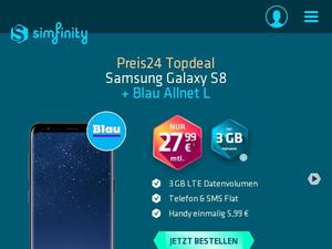Simfinity.de Gutscheine & Cashback im April 2021 Simfinity.de Gutscheine & Cashback im April 2021