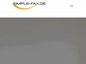 Simple-fax.de Gutscheine & Cashback im Oktober 2023