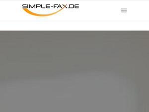 Simple-fax.de Gutscheine & Cashback im März 2024