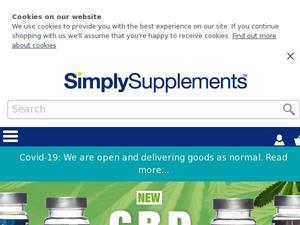 Simplysupplements.co.uk voucher and cashback in May 2022