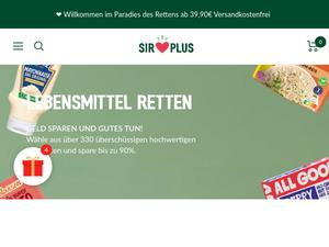Sirplus Gutscheine & Cashback im November 2025