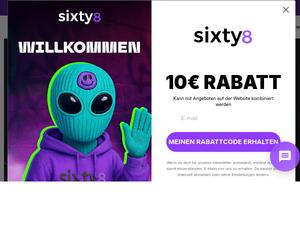 Sixty8 Gutscheine & Cashback (Stand: September 2026) Sixty8 Gutscheine & Cashback (Stand: September 2026)