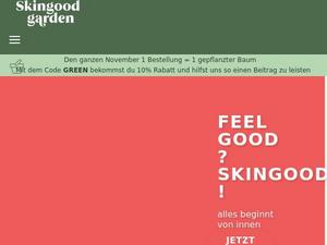Skingood.de Gutscheine & Cashback im November 2022