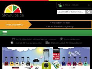 Slowjuice.de Gutscheine & Cashback im März 2023 Slowjuice.de Gutscheine & Cashback im März 2023