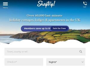 Snaptrip.com voucher and cashback in September 2023