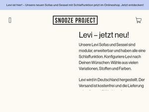 Snoozeproject.de Gutscheine & Cashback im Mai 2024