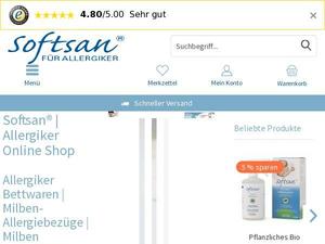 Softsan.de Gutscheine & Cashback im April 2024