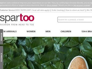 Spartoo.co.uk voucher and cashback in March 2023