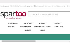 Spartoo.de Gutscheine & Cashback im April 2024