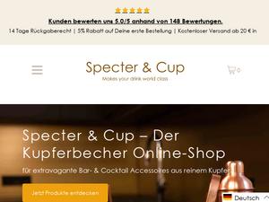 Specterandcup.de Gutscheine & Cashback im Mai 2024