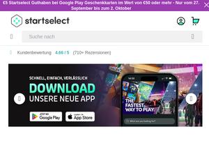 Startselect.com Gutscheine & Cashback im März 2024