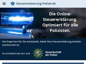 Steuererklaerung-polizei.de Gutscheine & Cashback im August 2022