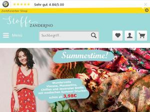 Stoffe-zanderino.de Gutscheine & Cashback im Januar 2021 Stoffe-zanderino.de Gutscheine & Cashback im Januar 2021