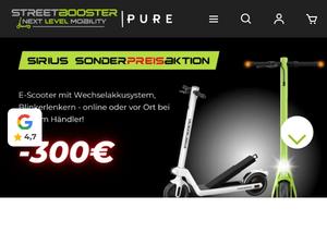 Streetbooster Gutscheine & Cashback im Oktober 2025