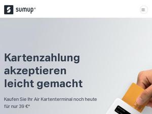 Sumup.de Gutscheine & Cashback im Juli 2022