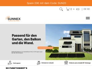 Sunnex-solar Gutscheine & Cashback im Mai 2025 Sunnex-solar Gutscheine & Cashback im Mai 2025