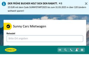 Sunnycars.de Gutscheine & Cashback im April 2024