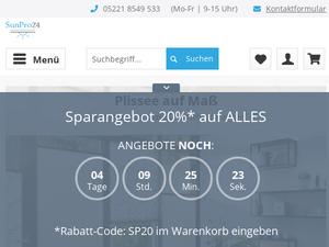 Sunpro24.de Gutscheine & Cashback im April 2024