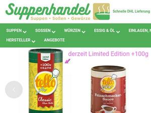 Suppenhandel.de Gutscheine & Cashback im März 2023 Suppenhandel.de Gutscheine & Cashback im März 2023