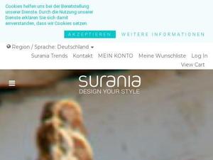 Surania.com Gutscheine & Cashback im März 2023 Surania.com Gutscheine & Cashback im März 2023