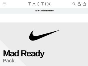 Tactix-sports Gutscheine & Cashback im Mai 2025 Tactix-sports Gutscheine & Cashback im Mai 2025