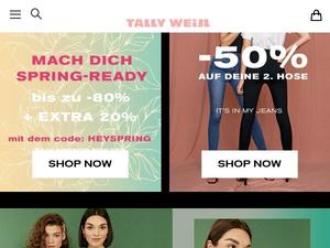 Tally-weijl.com Gutscheine & Cashback im Mai 2022 Tally-weijl.com Gutscheine & Cashback im Mai 2022