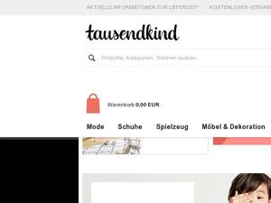 Tausendkind.de Gutscheine & Cashback im April 2024