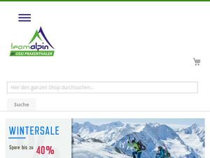 Teamalpin.com Gutscheine & Cashback im Januar 2021 Teamalpin.com Gutscheine & Cashback im Januar 2021