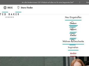 Tedbaker.com Gutscheine & Cashback im April 2024