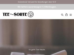 Tee-sorte Gutscheine & Cashback im April 2025 Tee-sorte Gutscheine & Cashback im April 2025