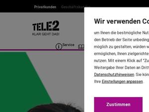 Tele2.de Gutscheine & Cashback im Mai 2022