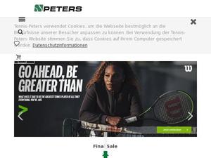 Tennis-peters.de Gutscheine & Cashback im Mai 2022 Tennis-peters.de Gutscheine & Cashback im Mai 2022
