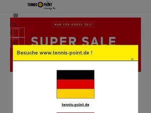 Tennis-point.at Gutscheine & Cashback im September 2023