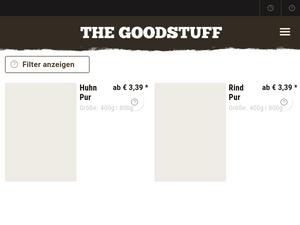 The-goodstuff.com Gutscheine & Cashback im April 2024