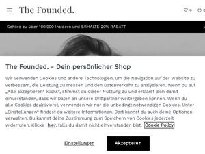 Thefounded.com Gutscheine & Cashback im April 2024