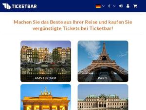 Ticketbar.eu Gutscheine & Cashback im März 2023 Ticketbar.eu Gutscheine & Cashback im März 2023