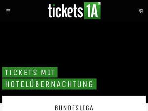 Tickets1a.de Gutscheine & Cashback im Mai 2022 Tickets1a.de Gutscheine & Cashback im Mai 2022