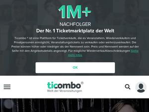 Ticombo.com Gutscheine & Cashback im September 2023