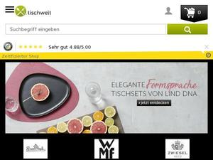 Tischwelt.de Gutscheine & Cashback im September 2022