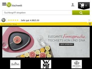 Tischwelt.de Gutscheine & Cashback im April 2024