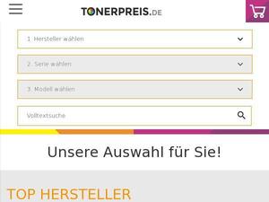 Tonerpreis.de Gutscheine & Cashback im April 2024