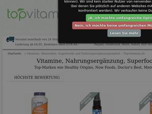 Topvitamine.de Gutscheine & Cashback im April 2024