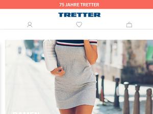 Tretter.com Gutscheine & Cashback im April 2024