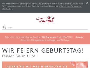 Triumph.com Gutscheine & Cashback im Mai 2022