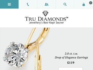 Trudiamonds.co.uk voucher and cashback in March 2023