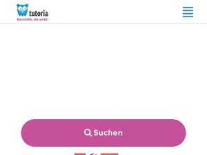 Tutoria.de Gutscheine & Cashback im Mai 2022 Tutoria.de Gutscheine & Cashback im Mai 2022